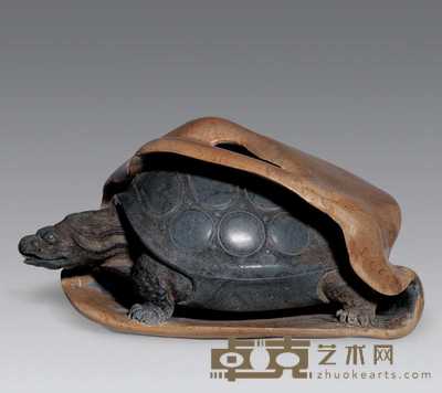 宋 石雕(原石) 轩辕神鳌 长36cm